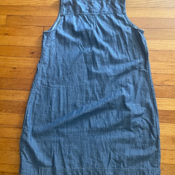 Talbots sleeveless chambray shift dress size 16 - Picture 2 of 7